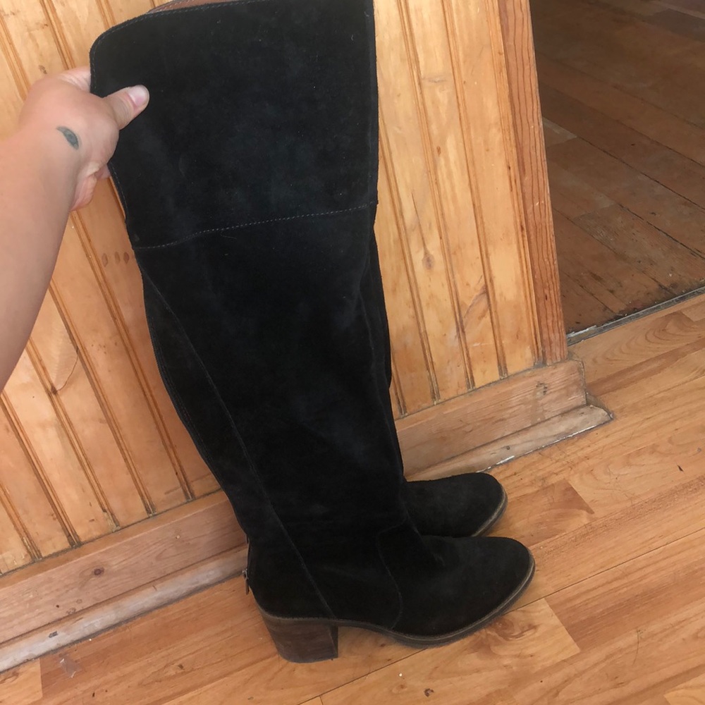 Thigh high Lucky Brand Suede boots